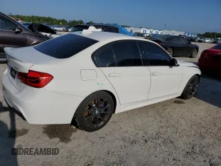 2016 BMW 3 Series 328i with VIN WBA8E9G51GNT87906, listed as a Copart auction lot 48706735 with 89,179 mi miles and Salvage Title. Bid and sale history available at carsss.com. Image 3.