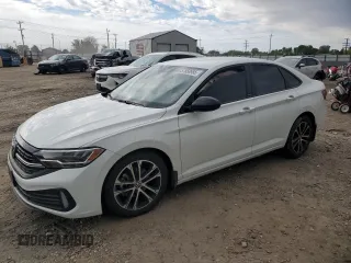 2024 Volkswagen Jetta Sport with VIN 3VWBM7BU6RM007967, listed as a Copart auction lot 57858955 with 14,088 mi miles and Salvage title. Bid and sale history available at DreamBid. Image 1.