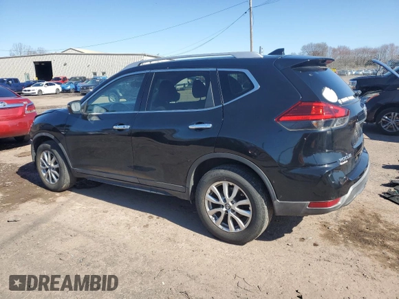 2017 Nissan Rogue SV with VIN KNMAT2MV7HP576328, listed as a Copart auction lot 50885585 with 92,915 mi miles and Salvage Title. Bid and sale history available at carsss.com. Image 2.