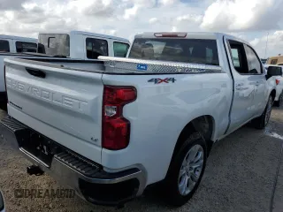 2022 Chevrolet Silverado 1500 LT with VIN 1GCPDDEK5NZ641474, listed as a Copart auction lot 77832644 with Not Provided miles and Salvage Title. Bid and sale history available at DreamBid. Image 3.