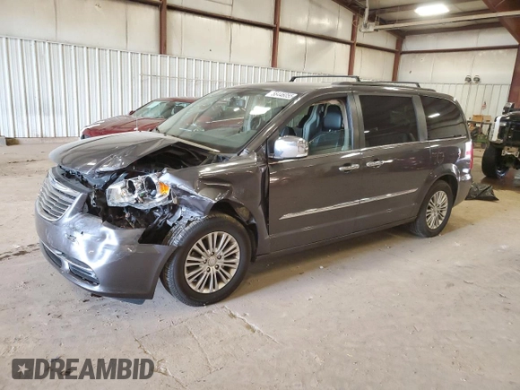 2015 Chrysler Town & Country Touring L z VIN 2C4RC1CG2FR597048, wystawiony jako Copart lot #58446055 z przebiegiem 208 203 mil mil oraz Czysty tytuł • Clean title. Historia ofert i sprzedaży dostępna na DreamBid. Obrazek 1.
