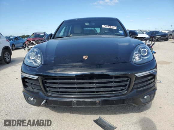 2018 Porsche Cayenne with VIN WP1AA2A27JKA04421, listed as a Copart auction lot 71092514 with 57,295 mi miles and Salvage title. Bid and sale history available at DreamBid. Image 5.