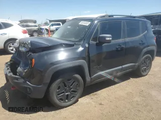 2017 Jeep Renegade Trailhawk z VIN ZACCJBCB9HPE84307, wystawiony jako Copart lot #60344905 z przebiegiem 110 780 mil mil oraz Szkoda całkowita • Salvage title. Historia ofert i sprzedaży dostępna na DreamBid. Obrazek 1.