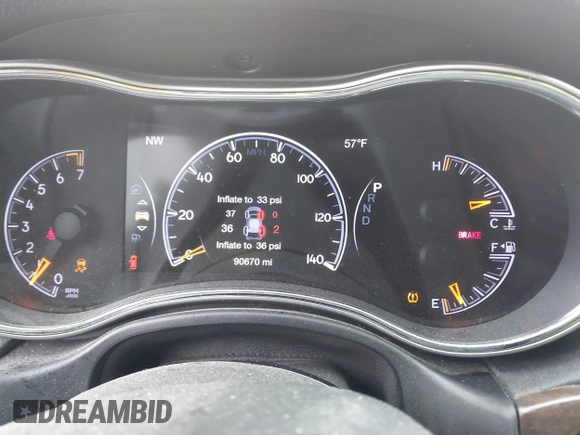 2018 Jeep Grand Cherokee Limited with VIN 1C4RJFBG8JC245999, listed as a IAAI auction lot 42345499 with 90,670 mi miles and . Bid and sale history available at DreamBid. Image 7.