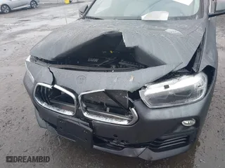 2019 BMW X2 xDrive28i with VIN WBXYJ5C56K5N71179, listed as a IAAI auction lot 41566845 with 43,843 mi miles. Bid and sale history available at carsss.com. Image 6.
