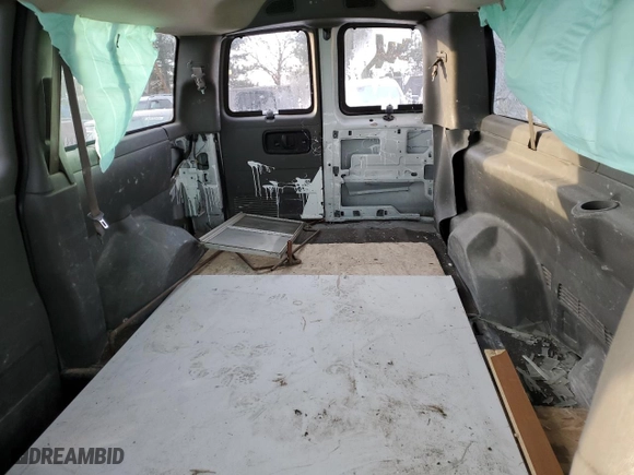 2017 Chevrolet Express Passenger LT with VIN 1GAWGFFF4H1253664, listed as a Copart auction lot 45317125 with 123,264 mi miles and Salvage Title. Bid and sale history available at carsss.com. Image 10.