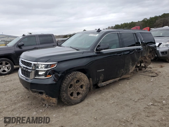 2020 Chevrolet Tahoe LS z VIN 1GNSCAKC1LR280726, wystawiony jako Copart lot #43128095 z przebiegiem 89 050 mil mil oraz Szkoda całkowita • Salvage title. Historia ofert i sprzedaży dostępna na DreamBid. Obrazek 1.