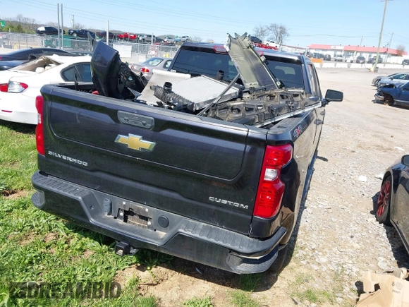 2023 Chevrolet Silverado 1500 Custom with VIN 3GCPDBEK8PG173683, listed as a IAAI auction lot 41985610 with Not Provided miles and . Bid and sale history available at DreamBid. Image 4.