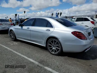 2018 Mercedes-Benz S 560 with VIN WDDUG8DB9JA368265, listed as a Copart auction lot 47492885 with 31,007 mi miles and Salvage Title. Bid and sale history available at carsss.com. Image 2.