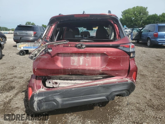 2025 Subaru Forester Premium с VIN JF2SLDDC2SH417217, выставлен на аукционе Copart как лот 60807235 с пробегом 26 031 миль миль и Списание • Salvage title. История ставок и продаж доступна на DreamBid. Изображение 6.