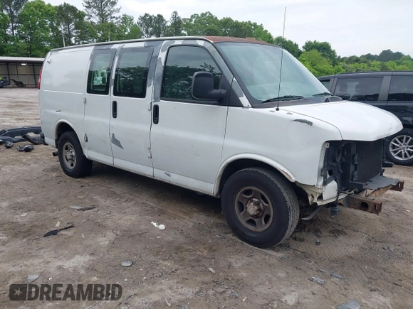 2006 Chevrolet Express Cargo with VIN 1GCFG15X261206862, listed as a IAAI auction lot 42170725 with 327,261 mi miles and . Bid and sale history available at DreamBid. Image 1.
