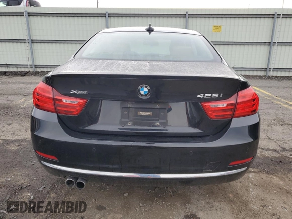 2015 BMW 4 Series 428i xDrive with VIN WBA3N5C54FK198577, listed as a Copart auction lot 50296395 with 56,607 mi miles and Salvage Title. Bid and sale history available at carsss.com. Image 6.