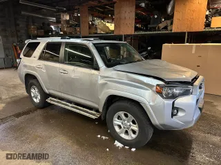 2023 Toyota 4Runner SR5 Premium with VIN JTENU5JR3P6201673, listed as a Copart auction lot 47021085 with 23,872 mi miles and Salvage Title. Bid and sale history available at carsss.com. Image 1.