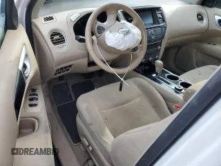 2015 Nissan Pathfinder S z VIN 5N1AR2MM8FC682891, wystawiony jako Copart lot #59509385 z przebiegiem Nie podano mil oraz Nie do naprawy • Non repairable. Historia ofert i sprzedaży dostępna na DreamBid. Obrazek 8.