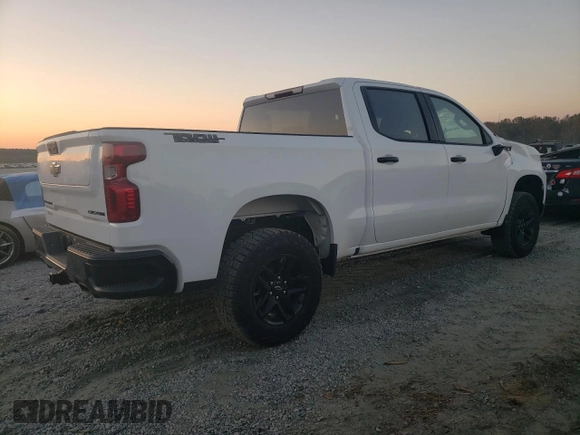 2024 Chevrolet Silverado 1500 Custom Trail Boss with VIN 3GCUDCED0RG426749, listed as a Copart auction lot 76178914 with 781 mi miles and Salvage Title. Bid and sale history available at carsss.com. Image 3.