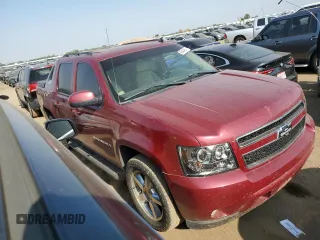 2007 Chevrolet Avalanche LT w/3LT with VIN 3GNFK12317G167787, listed as a Copart auction lot 65424004 with 0 mi miles and Salvage Title. Bid and sale history available at carsss.com. Image 4.