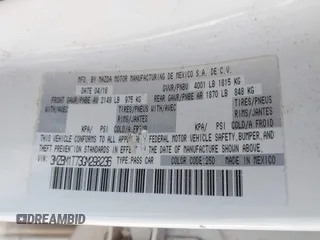2016 Mazda 3 i Sport with VIN 3MZBM1T73GM298236, listed as a IAAI auction lot 42013829 with 54,599 mi miles and . Bid and sale history available at DreamBid. Image 9.