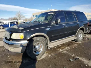 2002 Ford Expedition Eddie Bauer with VIN 1FMPU18L92LA45412, listed as a Copart auction lot 85996544 with Not provided miles and Salvage title. Bid and sale history available at DreamBid. Image 1.