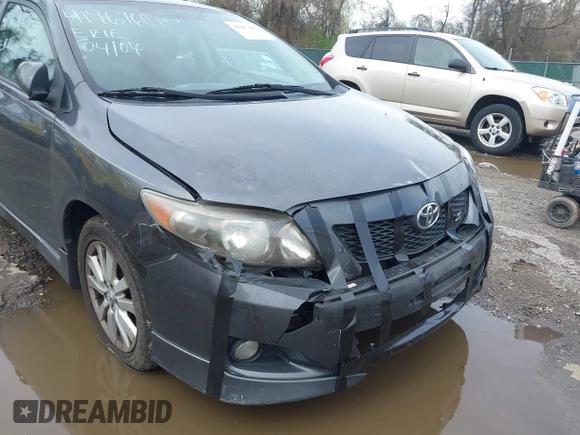 2010 Toyota Corolla with VIN 2T1BU4EE8AC459793, listed as a IAAI auction lot 41967607 with 202,762 mi miles. Bid and sale history available at carsss.com. Image 14.