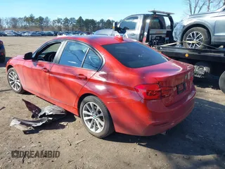 2016 BMW 3 Series 320i with VIN WBA8E1G52GNT38408, listed as a IAAI auction lot 41716438 with 50,207 mi miles and . Bid and sale history available at carsss.com. Image 3.