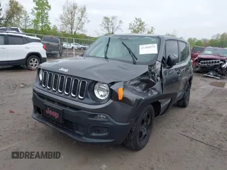 2018 Jeep Renegade Sport z VIN ZACCJBAB9JPJ70730, wystawiony jako IAAI lot #42204939 z przebiegiem 112 789 mil mil oraz . Historia ofert i sprzedaży dostępna na DreamBid. Obrazek 2.