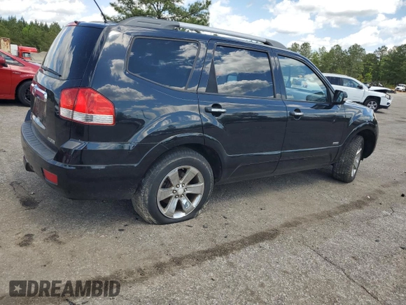 2009 Kia Borrego EX with VIN KNDJJ742395036528, listed as a Copart auction lot 52916315 with 203,320 mi miles and Clean Title. Bid and sale history available at DreamBid. Image 3.