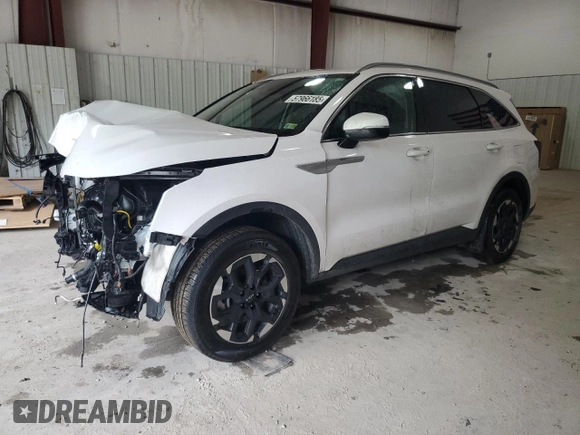2024 Kia Sorento S with VIN 5XYRLDJC4RG265252, listed as a Copart auction lot 57966185 with 30,452 mi miles and Salvage title. Bid and sale history available at DreamBid. Image 1.