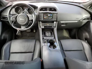 2017 Jaguar F-Pace 20d Premium with VIN SADCJ2BN8HA099515, listed as a Copart auction lot 43664725 with 111,386 mi miles and Salvage Title. Bid and sale history available at DreamBid. Image 8.