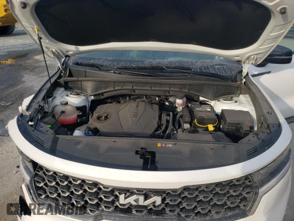 2022 Kia Sorento X-Line S with VIN 5XYRLDLC4NG083588, listed as a Copart auction lot 42587315 with 63,999 mi miles and Salvage Title. Bid and sale history available at carsss.com. Image 12.