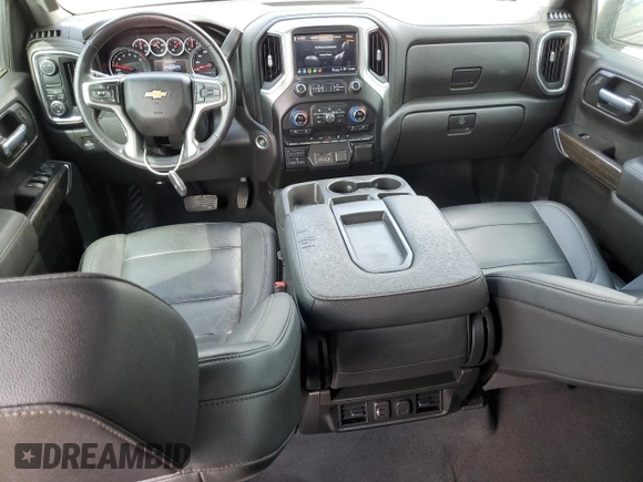 2021 Chevrolet Silverado 1500 LT with VIN 3GCPWCED7MG296033, listed as a Copart auction lot 52976595 with 106,716 mi miles and Salvage Title. Bid and sale history available at DreamBid. Image 8.