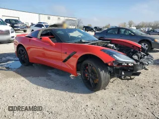 2016 Chevrolet Corvette Z51 2LT with VIN 1G1YK2D78G5124636, listed as a Copart auction lot 79050294 with Not provided miles and Non repairable. Bid and sale history available at DreamBid. Image 4.