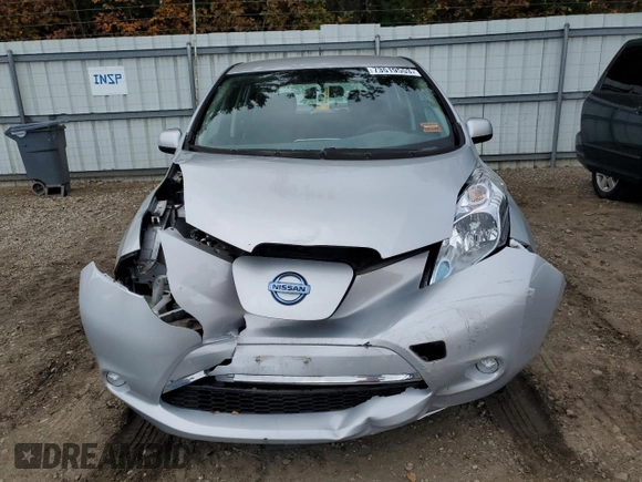 2016 Nissan LEAF S with VIN 1N4AZ0CPXGC300632, listed as a Copart auction lot 73519553 with 71,086 mi miles. Bid and sale history available at carsss.com. Image 5.