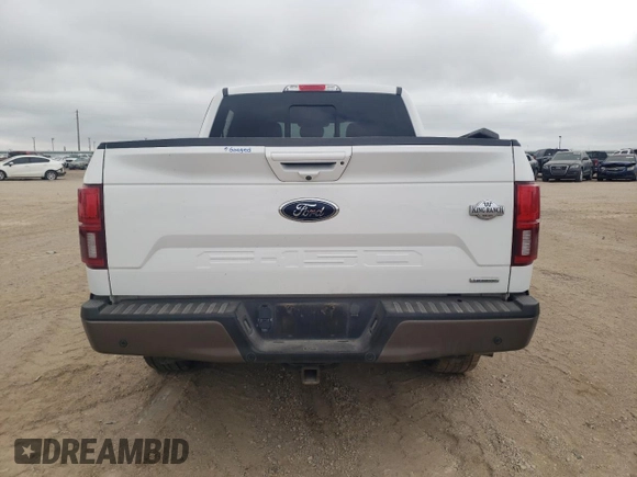2020 Ford F-150 XL with VIN 1FTEW1C43LFA97835, listed as a Copart auction lot 53650164 with 83,966 mi miles and Salvage Title. Bid and sale history available at carsss.com. Image 6.
