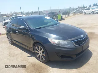 2013 Kia Optima SX with VIN 5XXGR4A61DG208262, listed as a IAAI auction lot 42478895 with 229,916 mi miles and . Bid and sale history available at DreamBid. Image 1.