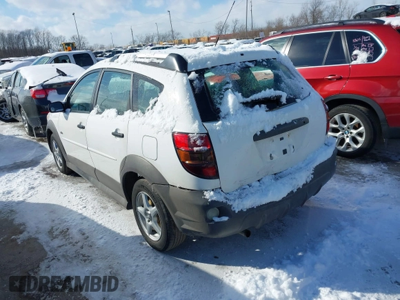 2007 Pontiac Vibe with VIN 5Y2SL65837Z407785, listed as a IAAI auction lot 41556717 with 263,542 mi miles. Bid and sale history available at carsss.com. Image 3.