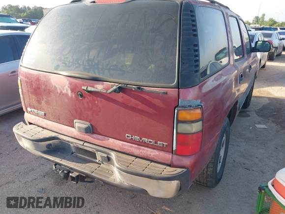 2004 Chevrolet Tahoe LS z VIN 1GNEC13VX4J112970, wystawiony jako IAAI lot #42380764 z przebiegiem 294 201 mil mil oraz . Historia ofert i sprzedaży dostępna na DreamBid. Obrazek 4.
