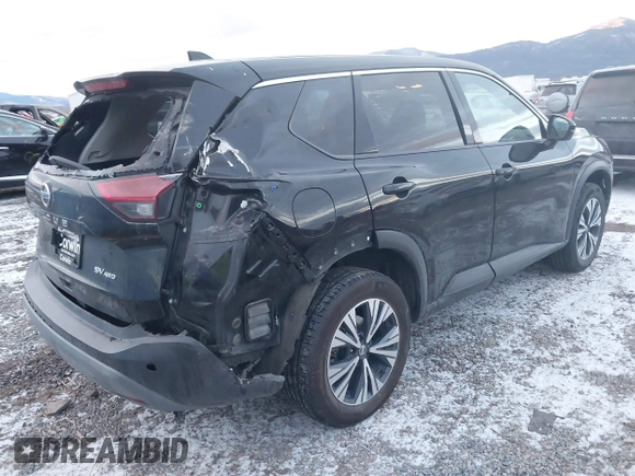 2021 Nissan Rogue SV z VIN 5N1AT3BB9MC738066, wystawiony jako IAAI lot #41009183 z przebiegiem 73 802 mil mil oraz . Historia ofert i sprzedaży dostępna na DreamBid. Obrazek 4.