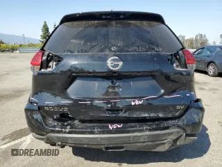 2017 Nissan Rogue SV with VIN JN8AT2MT2HW145890, listed as a Copart auction lot 58528055 with 89,071 mi miles and Salvage title. Bid and sale history available at DreamBid. Image 6.