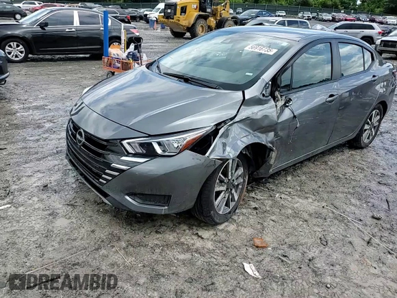 2023 Nissan Versa SV with VIN 3N1CN8EV3PL821868, listed as a Copart auction lot 56916735 with 50,679 mi miles and Salvage title. Bid and sale history available at DreamBid. Image 13.