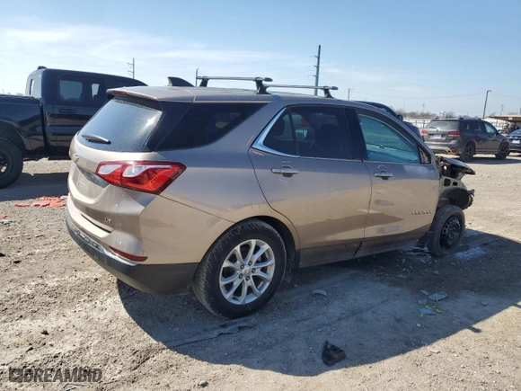 2018 Chevrolet Equinox LT with VIN 2GNAXJEV0J6286734, listed as a Copart auction lot 45278985 with 170,750 mi miles and Salvage Title. Bid and sale history available at carsss.com. Image 3.