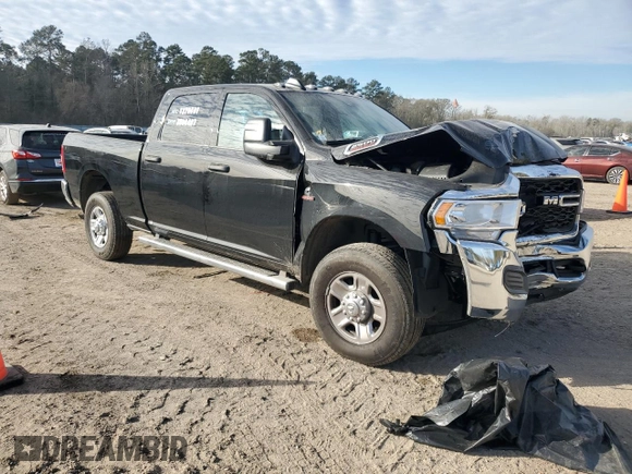 2024 Ram 2500 Tradesman with VIN 3C6UR5CL4RG330539, listed as a Copart auction lot 88751375 with 23,260 mi miles and Salvage Title. Bid and sale history available at carsss.com. Image 4.
