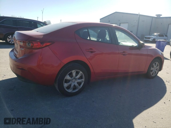 2015 Mazda 3 i SV with VIN JM1BM1T78F1250066, listed as a Copart auction lot 86129084 with 64,437 mi miles and Salvage Title. Bid and sale history available at DreamBid. Image 3.