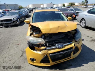 2012 Ford Focus Titanium with VIN 1FAHP3J27CL228036, listed as a Copart auction lot 69719014 with 118,266 mi miles and Salvage Title. Bid and sale history available at carsss.com. Image 5.