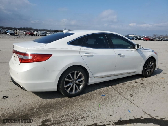 2015 Hyundai Azera Limited with VIN KMHFH4JG0FA434519, listed as a Copart auction lot 43418745 with 58,369 mi miles and Salvage Title. Bid and sale history available at carsss.com. Image 3.
