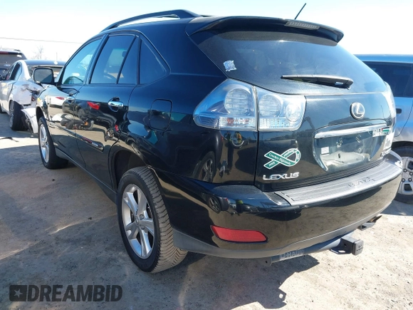 2008 Lexus RX 400h with VIN JTJHW31U582866777, listed as a IAAI auction lot 41880851 with 211,495 mi miles and . Bid and sale history available at DreamBid. Image 3.