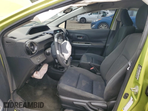 2015 Toyota Prius One z VIN JTDKDTB32F1103011, wystawiony jako Copart lot #57503755 z przebiegiem Nie podano mil oraz Szkoda całkowita • Salvage title. Historia ofert i sprzedaży dostępna na DreamBid. Obrazek 7.