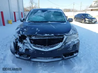 2015 Acura MDX Tech Pkg with VIN 5FRYD4H41FB009109, listed as a IAAI auction lot 41576795 with 1 mi miles. Bid and sale history available at carsss.com. Image 12.