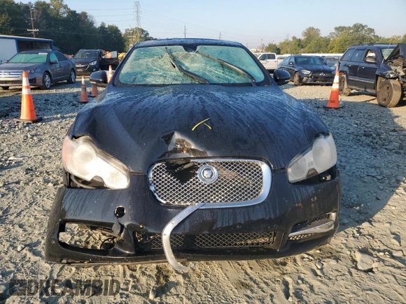2010 Jaguar XF Supercharged with VIN SAJWA0HE9AMR69413, listed as a Copart auction lot 74997834 with 0 mi miles and Salvage Title. Bid and sale history available at carsss.com. Image 5.