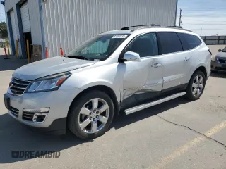 2016 Chevrolet Traverse LTZ z VIN 1GNKVJKD7GJ219565, wystawiony jako Copart lot #54050535 z przebiegiem 110 668 mil mil oraz Szkoda całkowita • Salvage title. Historia ofert i sprzedaży dostępna na DreamBid. Obrazek 1.