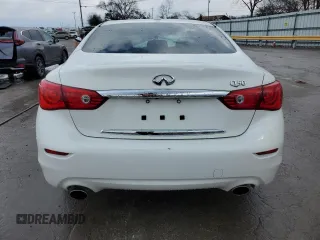 2014 Infiniti Q50 Premium with VIN JN1BV7AP0EM692651, listed as a Copart auction lot 43339505 with 95,729 mi miles and Non repairable. Bid and sale history available at DreamBid. Image 6.
